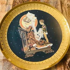 Royal Cornwall Classic Collection At Locksley Hall Plate Limited Edition 1980